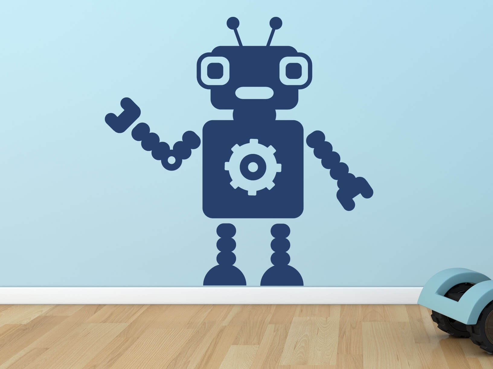 Muursticker robot 6 Muursticker robot 6