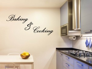 Muursticker "Baking & Cooking"